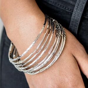 ❤️‍🔥5/$25❤️‍🔥 Urban Sprawl Silver Bracelet